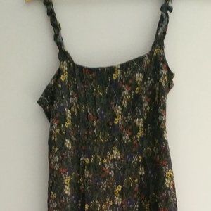 TROPICAL JUMPSUIT WITH FRISON STRAPS